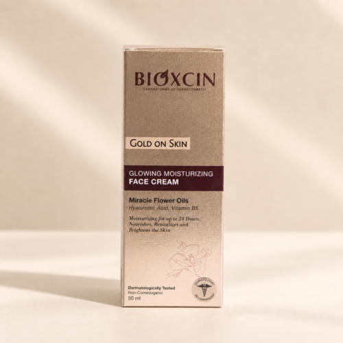 Bioxcin Gold On Skin Hydraterende gezichtscrème – Hydratatie & Stralende huid - 50 ml