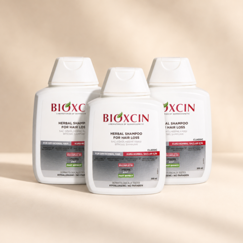 Bioxcin Herbal Shampoo bundel - Droog & Normaal haar - 3 x 300 ml