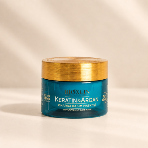Bioxcin Keratin & Argan Repairing Hair Care Mask- Intensief Herstel - 225 ml